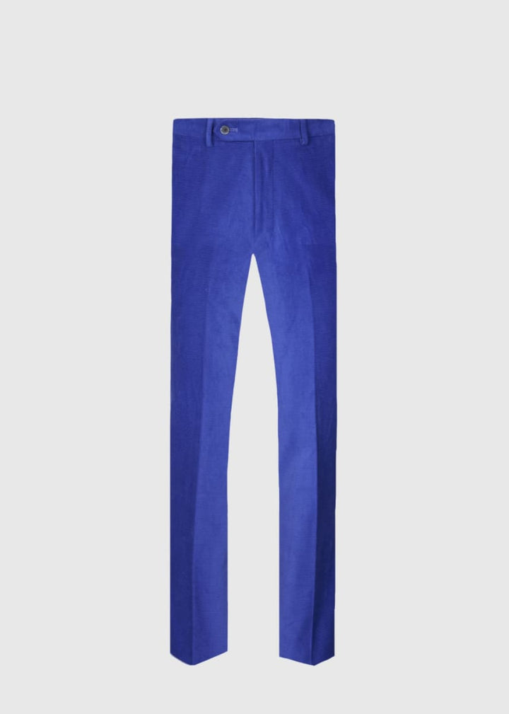 James Horizontal Corduroy Trouser - Blue - Trouser