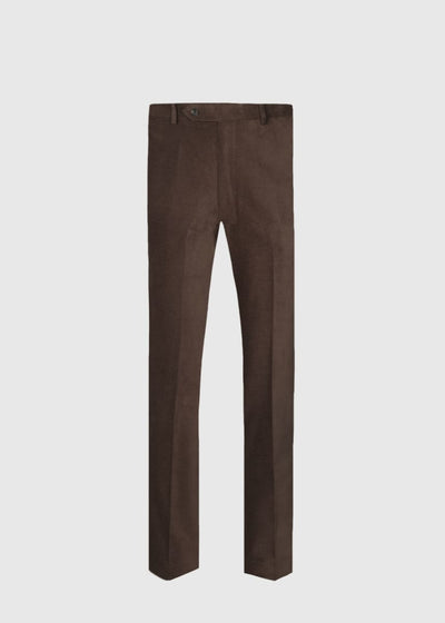 James Horizontal Corduroy Trouser - Dark Brown - Trouser