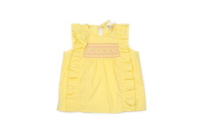 Jane Blouse - Yellow - Blouse
