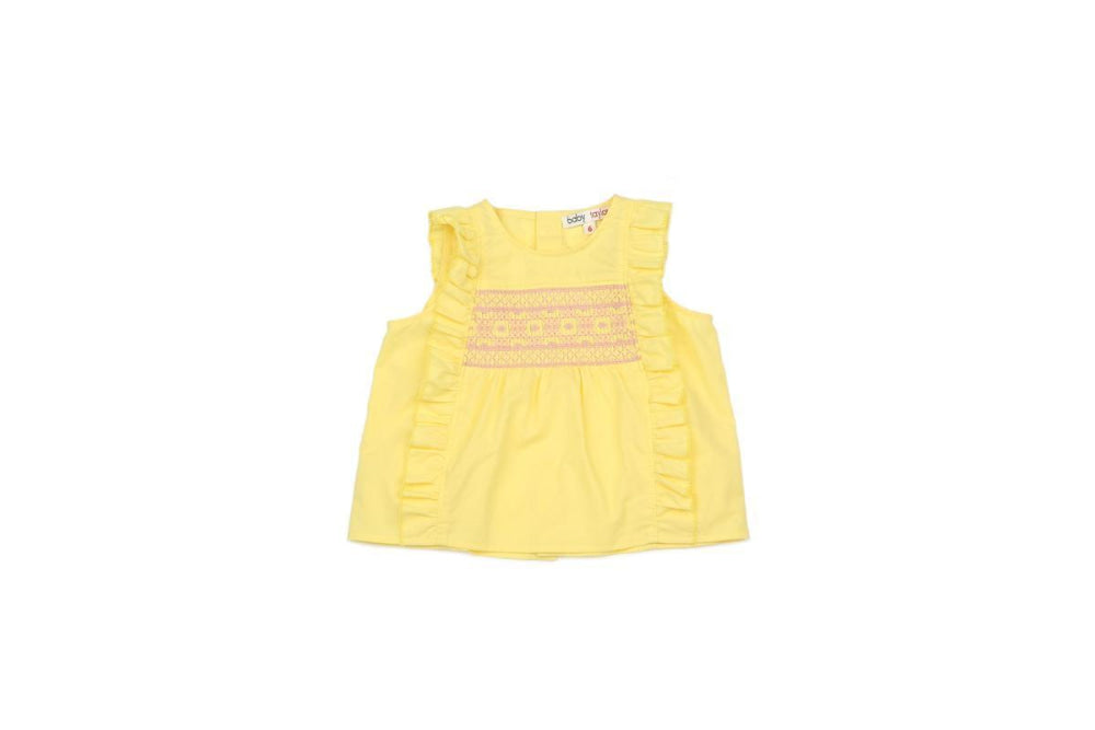 Jane Blouse - Yellow - Blouse