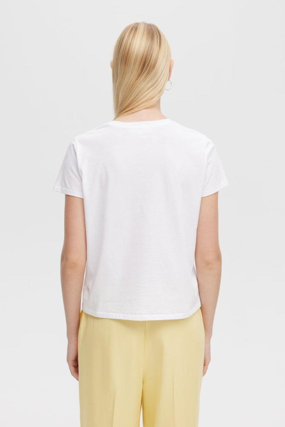 Jane Bow Perfect Tee - White - T-shirt