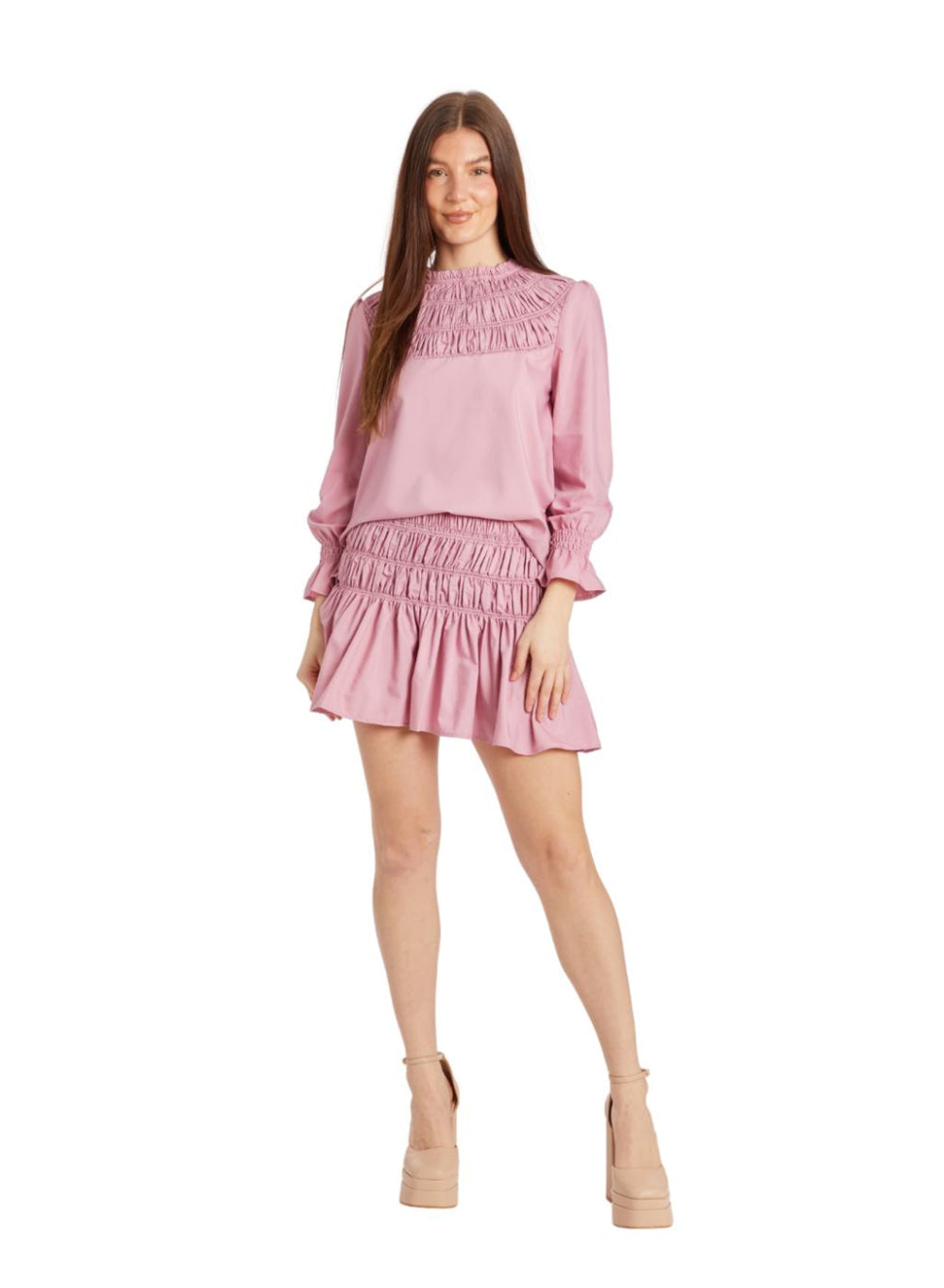Jane Top - Rose - Small - Blouse