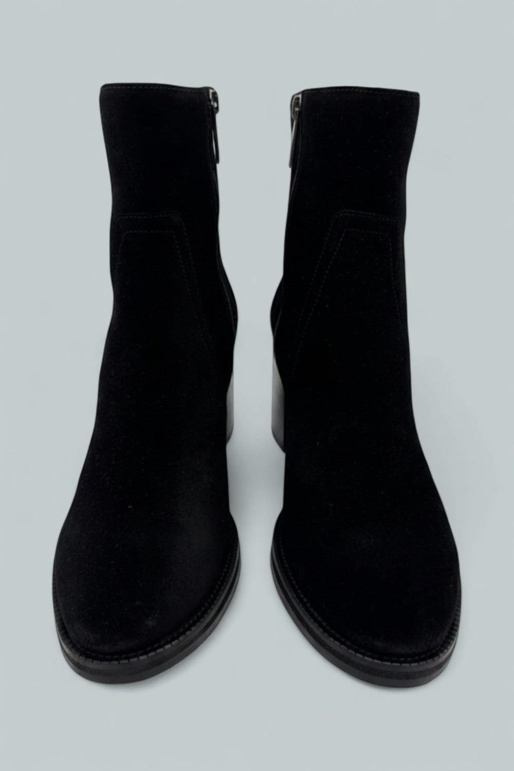 Janella Ankle Boots - Black Suede - 8.5 - Boots
