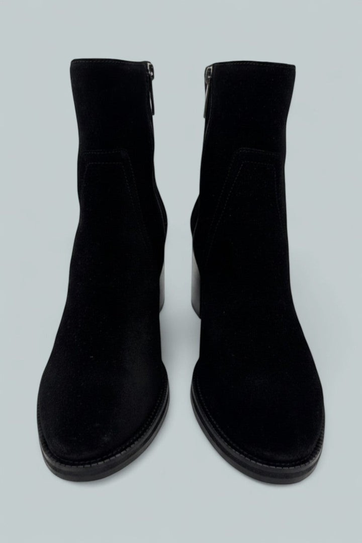 Janella Ankle Boots - Black Suede - 8.5 - Boots