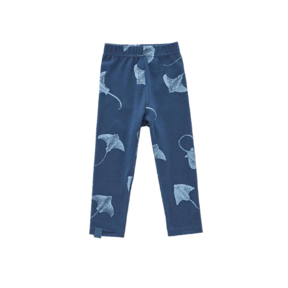 Jersey Leggings - Navy - Leggings