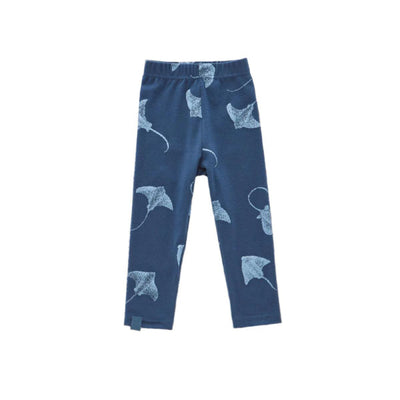 Jersey Leggings - Navy - Leggings