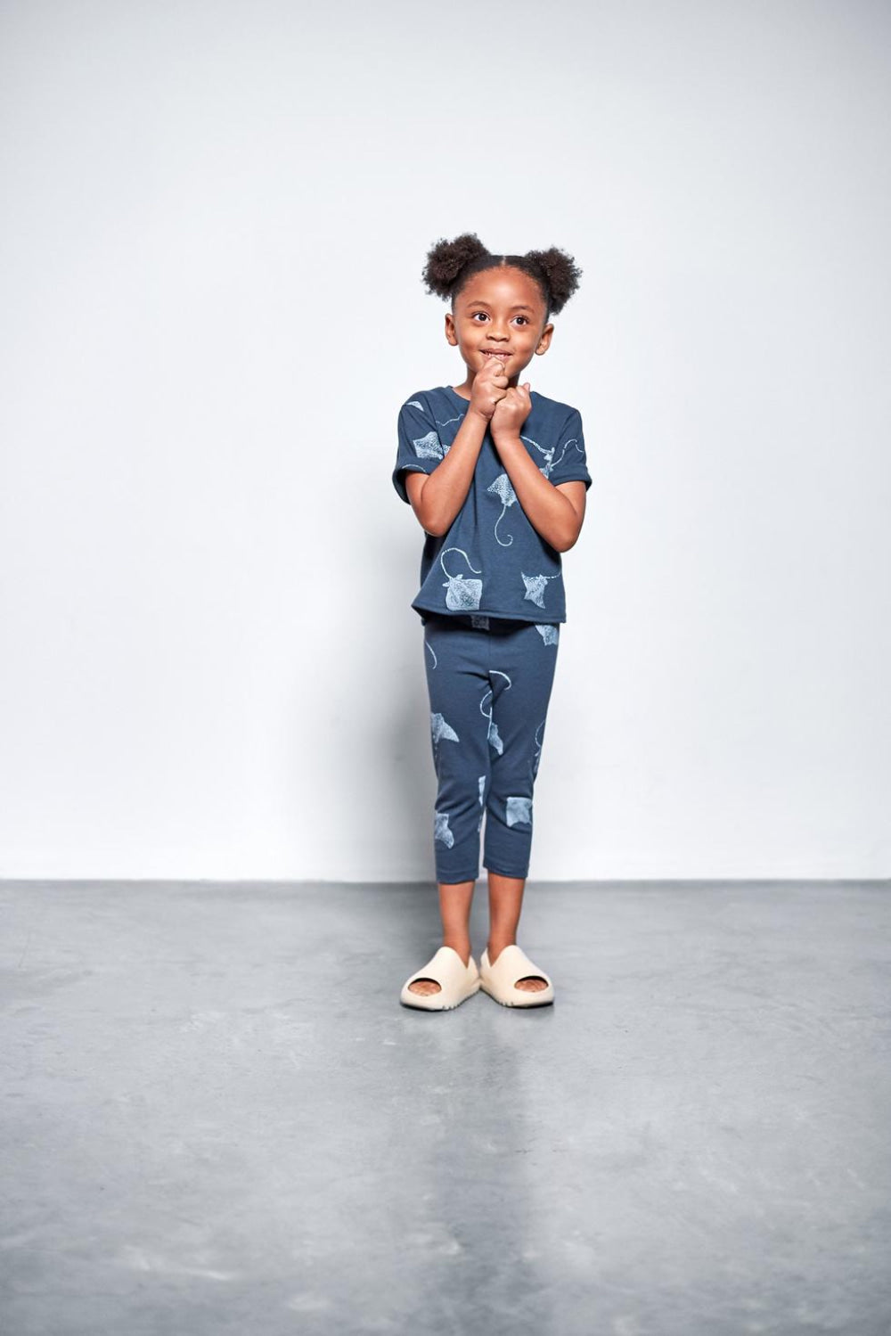 Jersey Leggings - Navy - Leggings
