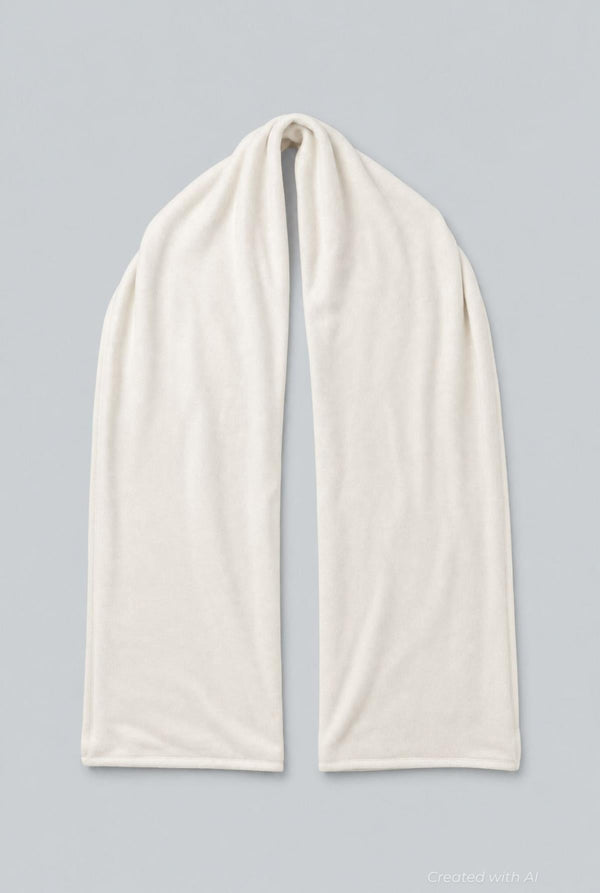 Jersey Scarf - Ivory - OS - Scarf