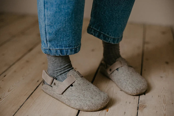The Wool Slip-on - Gray