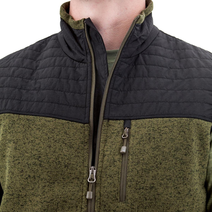 Ezrah Fleece Vest - Olive