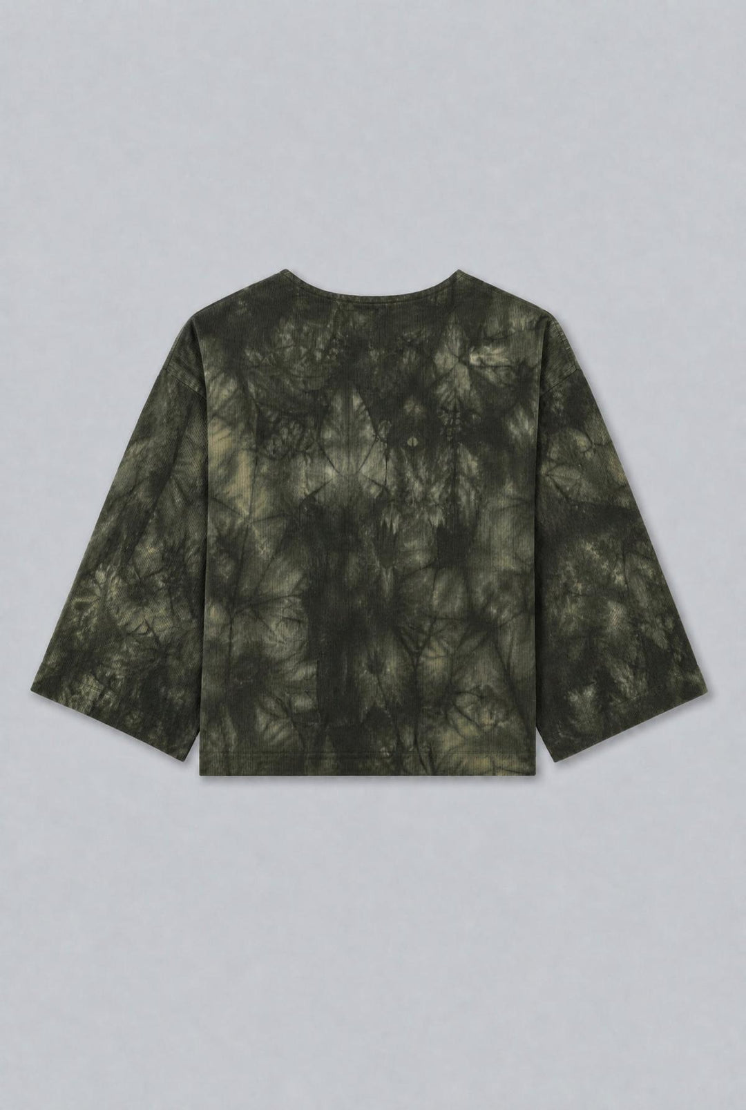 Birdie Corduroy Top - Army Tie Dye