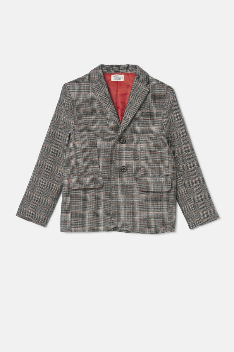 Glen Plaid Blazer - Unique