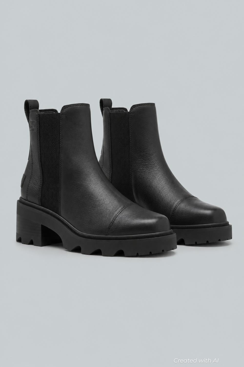 Joan Nowtm Chelsea Women’s Boots - Black - 7 B MEDIUM - Boots