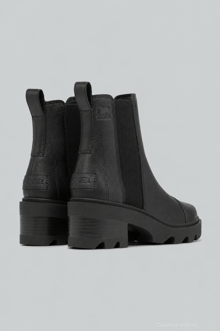 Joan Nowtm Chelsea Women’s Boots - Black - 7 B MEDIUM - Boots