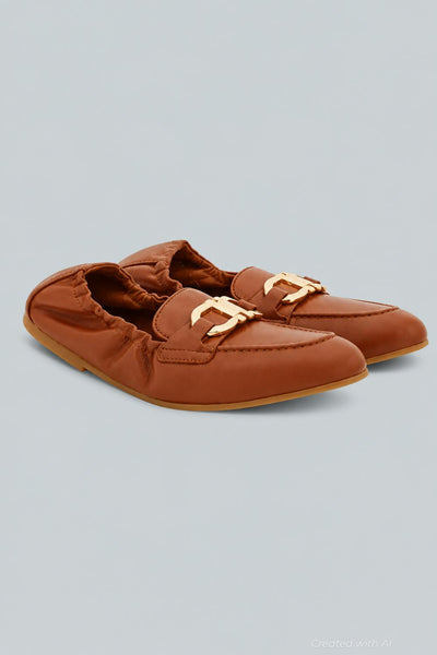 Jodie Gancini Loafer - Naturale - 8.5 - Loafers