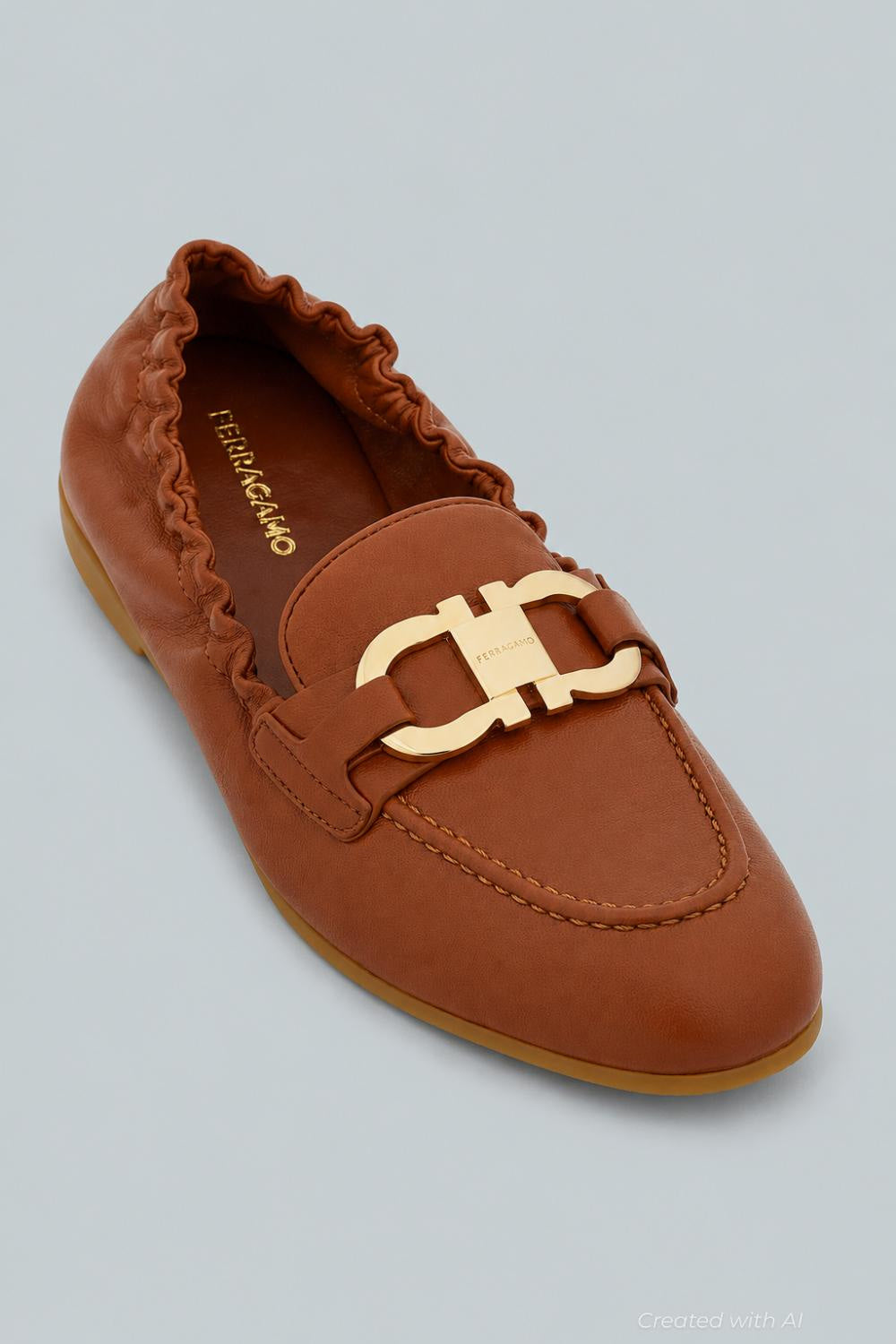 Jodie Gancini Loafer - Naturale - 8.5 - Loafers