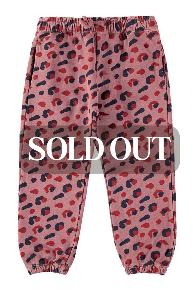 Jogger Trouser Leopard - Rust - Sweatpant
