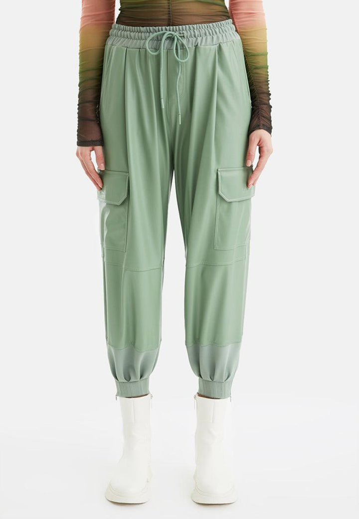Jogging Pants - Olive Green - Joggers