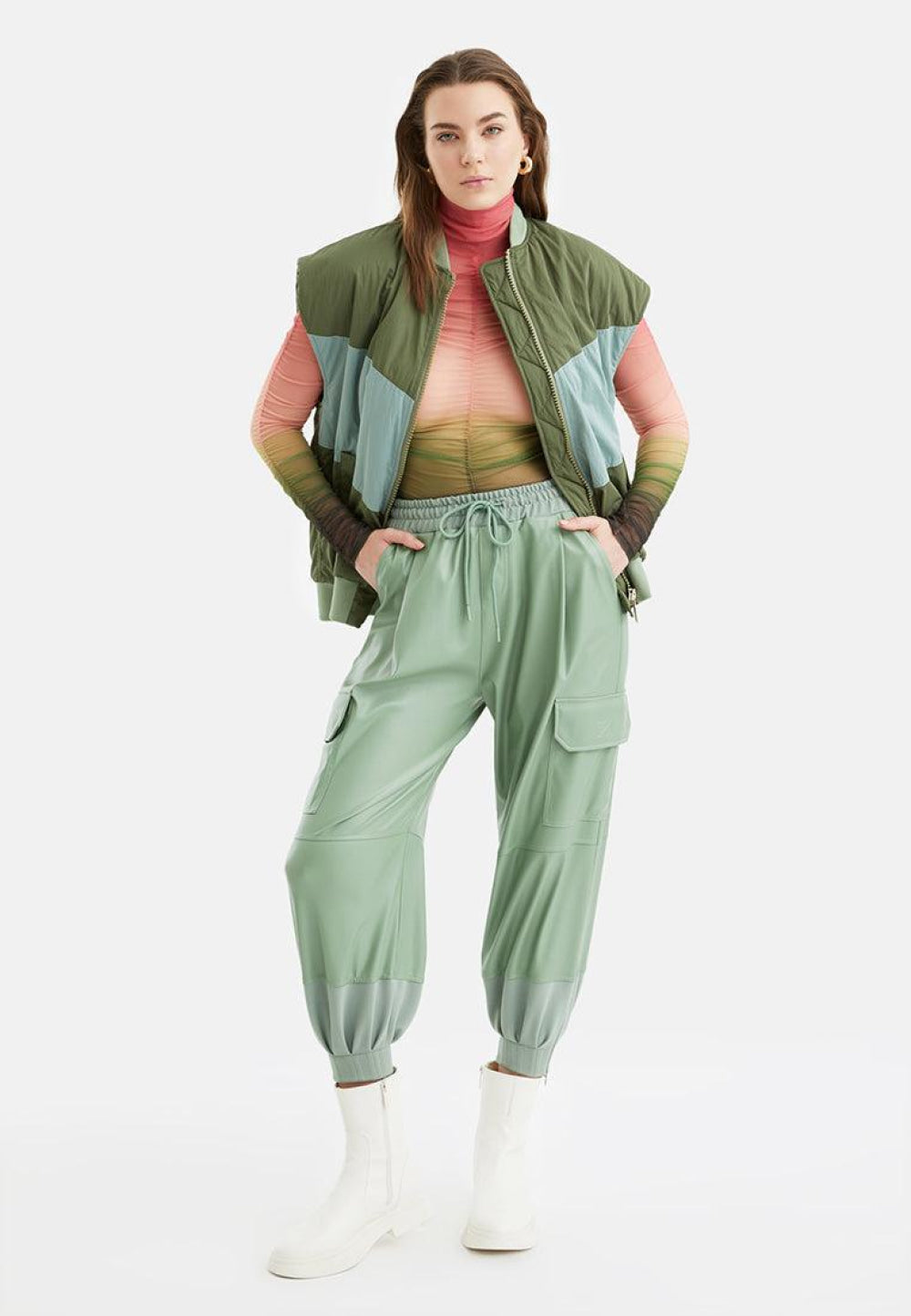 Jogging Pants - Olive Green - Joggers