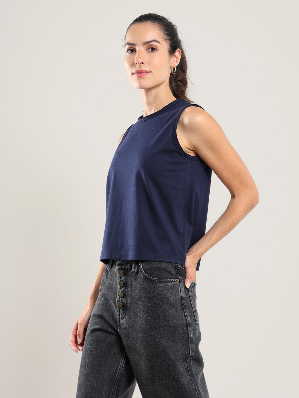 Jordan Tank - Navy - Tank Top