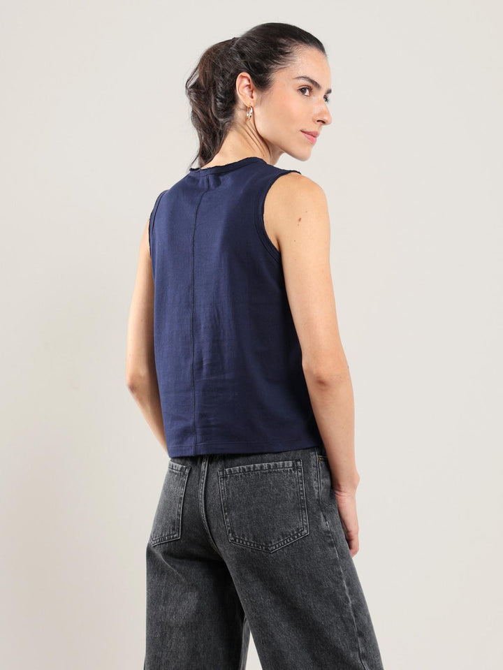 Jordan Tank - Navy - Tank Top