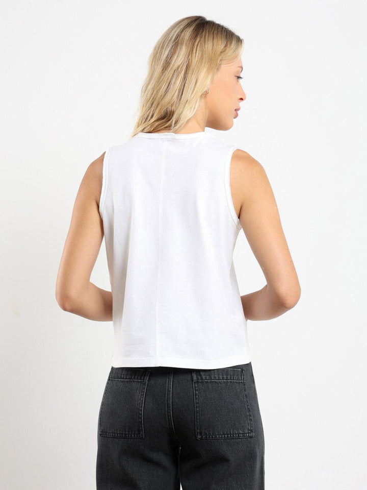 Jordan Tank - White - Tank Top
