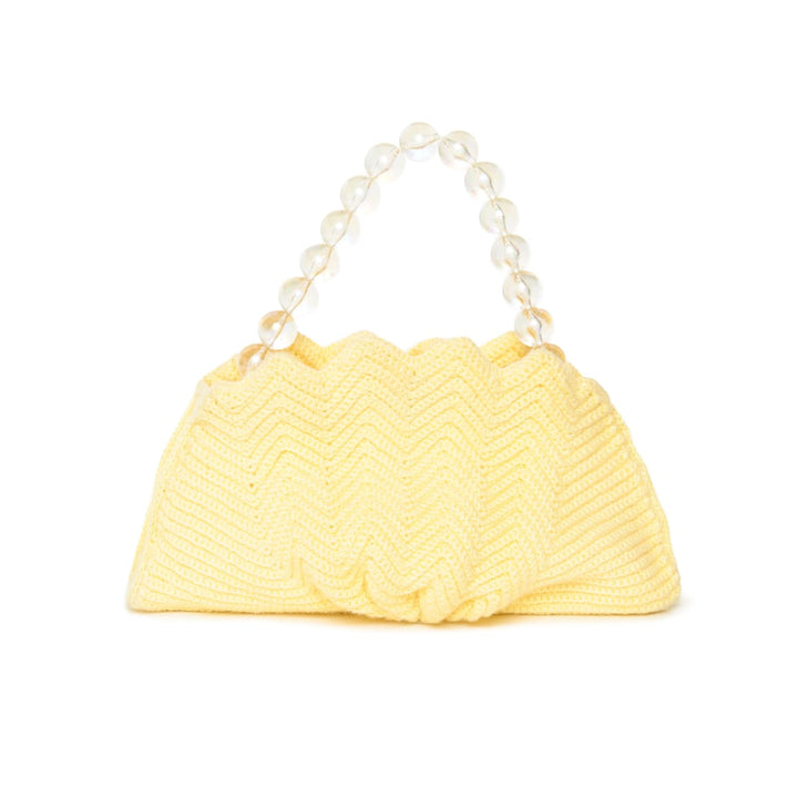 Seashell Clutch - Pastel Yellow
