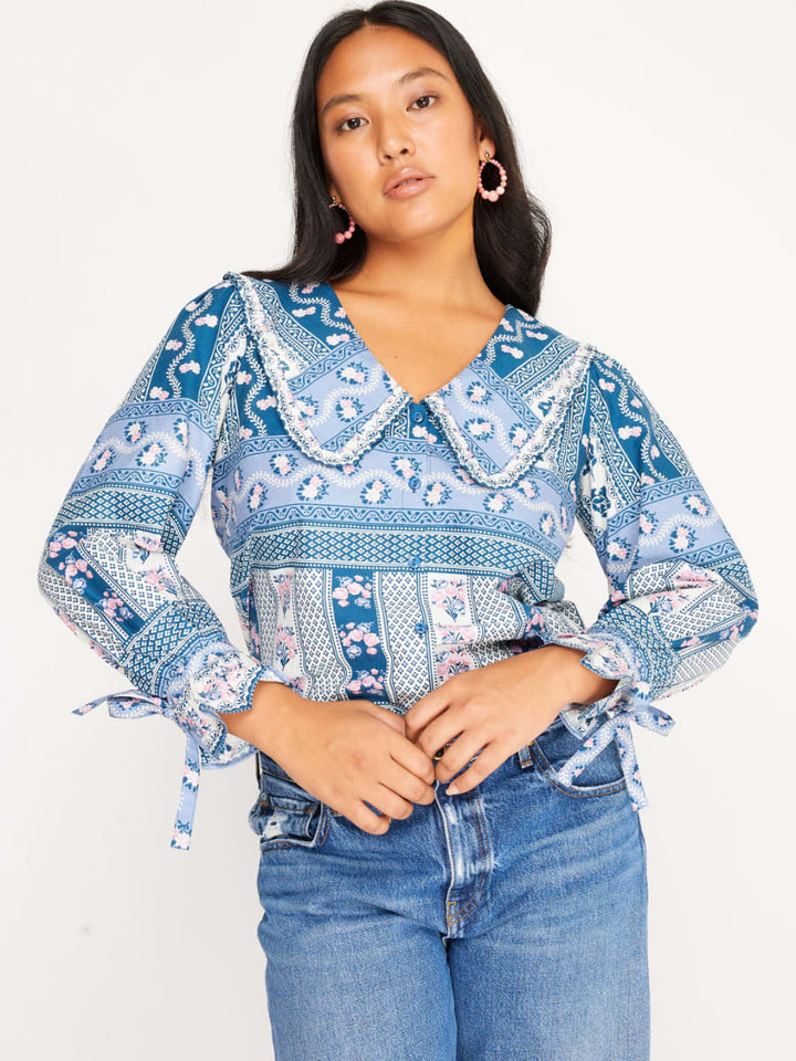 Daisy Blouse - Vintage Floral