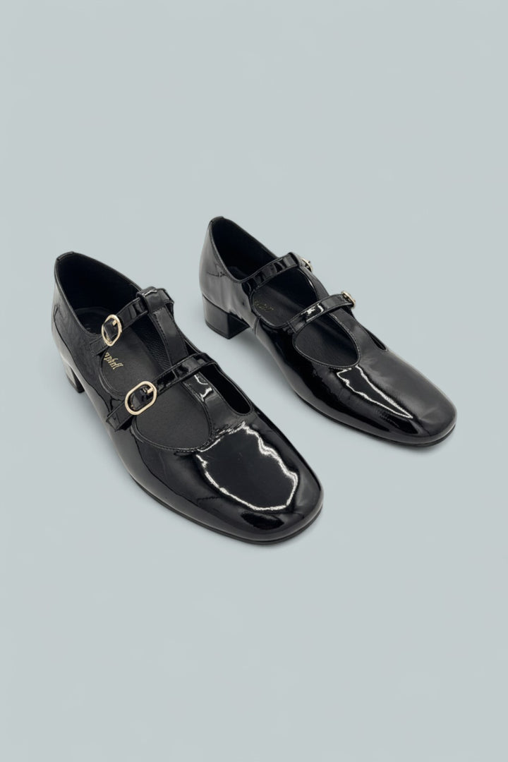 Filmstar Pump - Black Patent