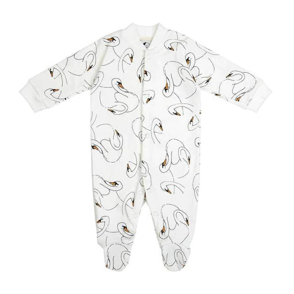 Baby Sleepsuit - Swan