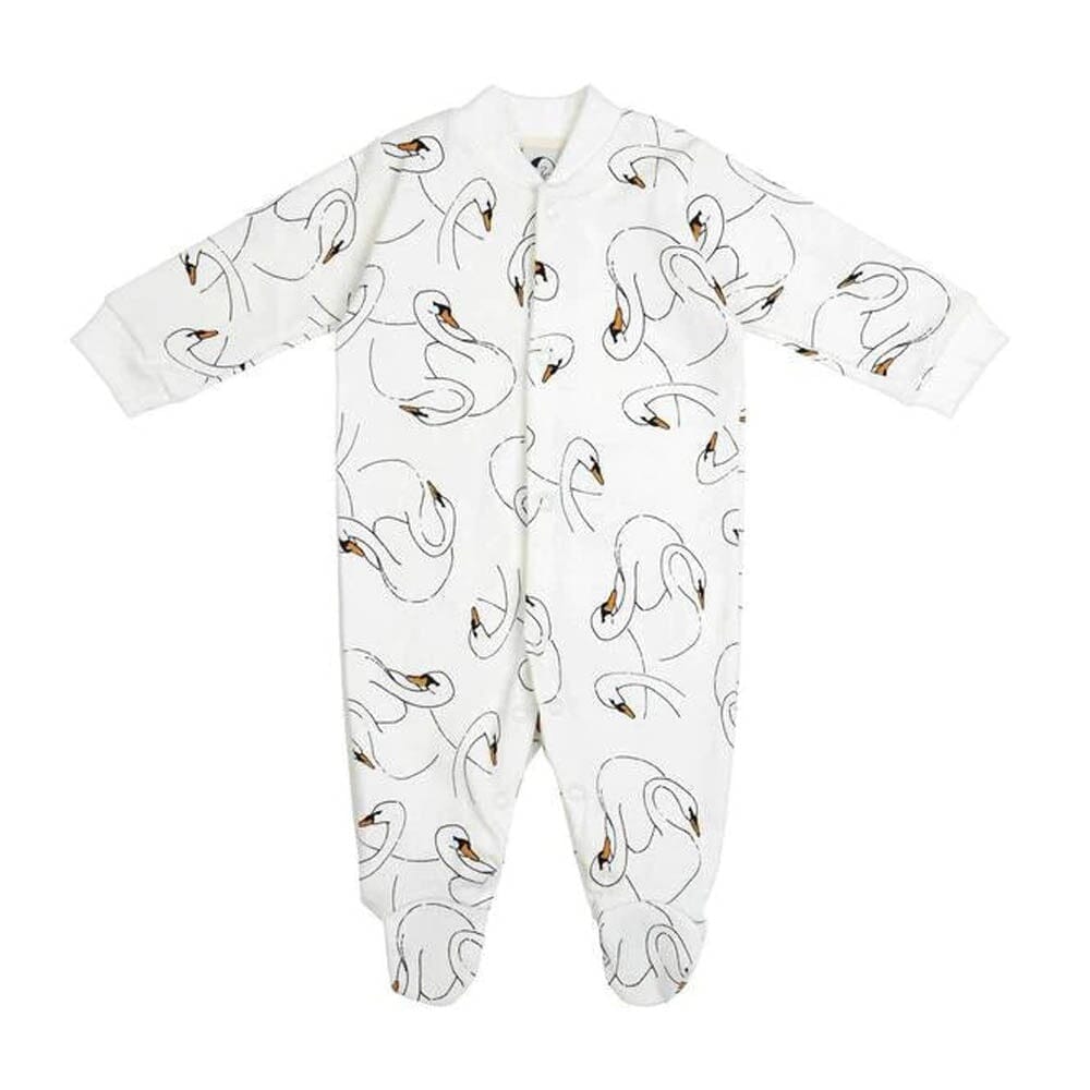 Baby Sleepsuit - Swan Sleepwear SLEEPY DOE 