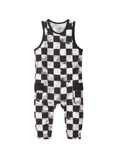Checkered Tank Romper