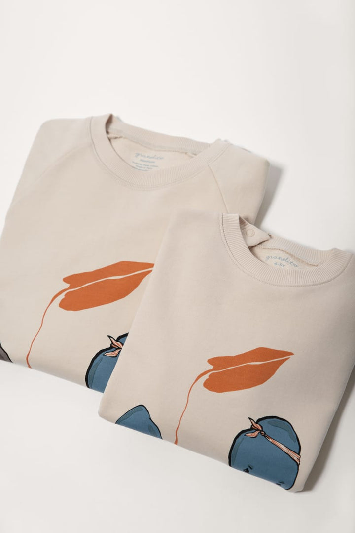 Organic Sweatshirt - Squid