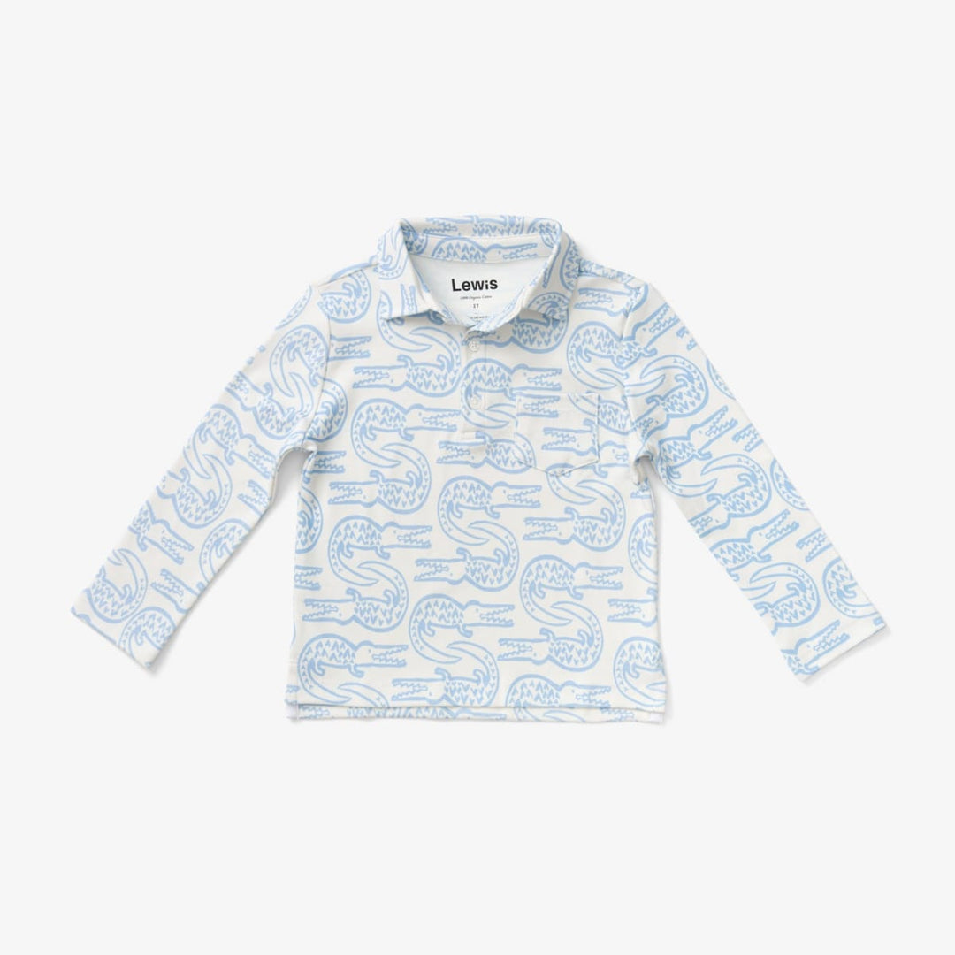 Collared Shirt - Alligator Bay Blue