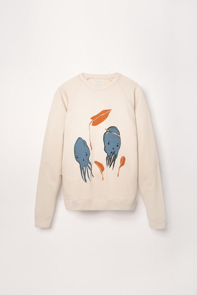 Organic Sweatshirt Unisex Adult - Squid