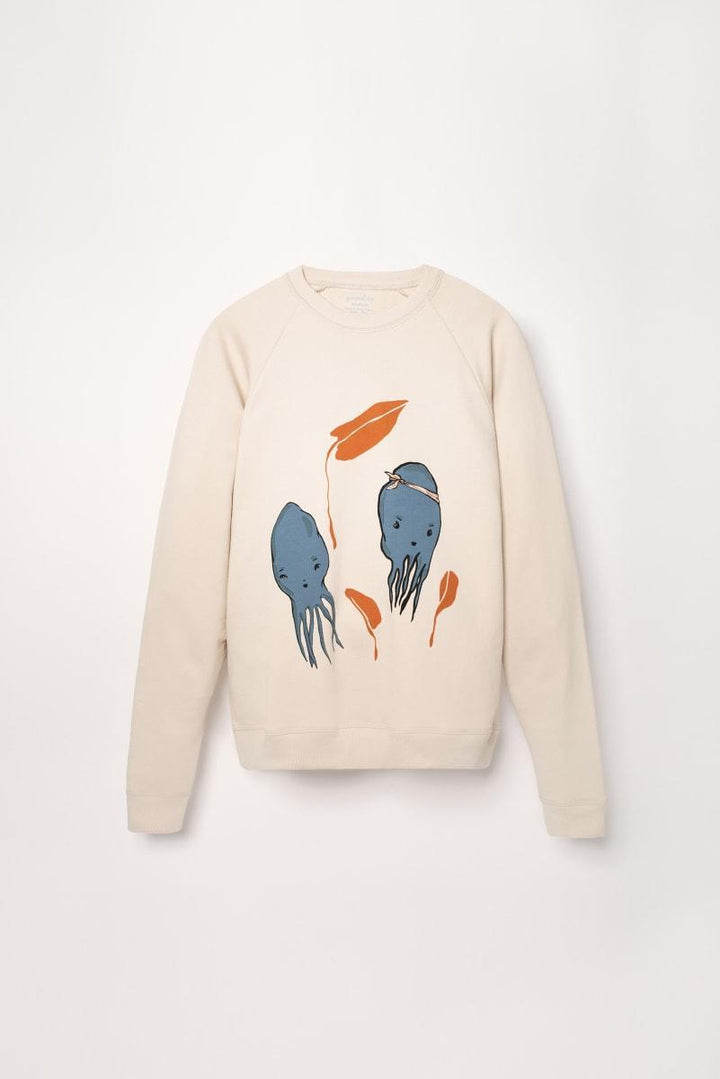Organic Sweatshirt Unisex Adult - Squid