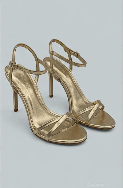 Jypsey Sandals - Gold Leather - US W 8 - Sandals
