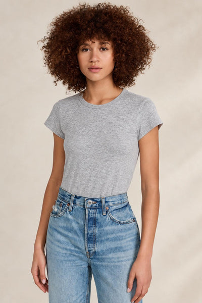 Tee Bodysuit - Heather Gray