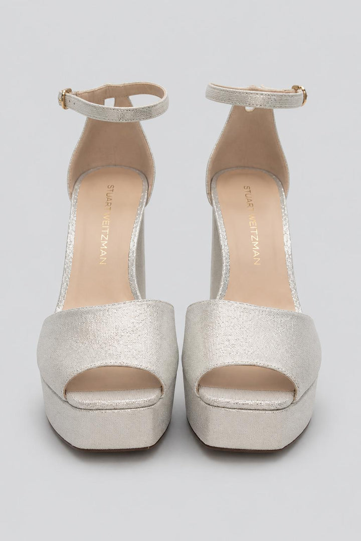 Women's Sabrina Ankle Strap Platform Sandals - Linen
