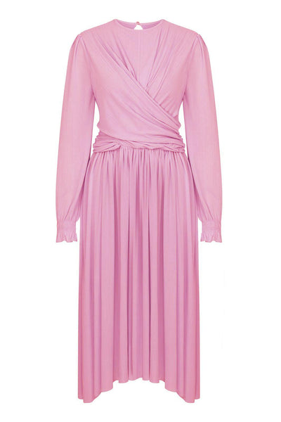 Austin Midi Dress - Pink