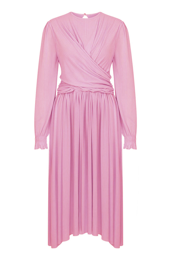 Austin Midi Dress - Pink