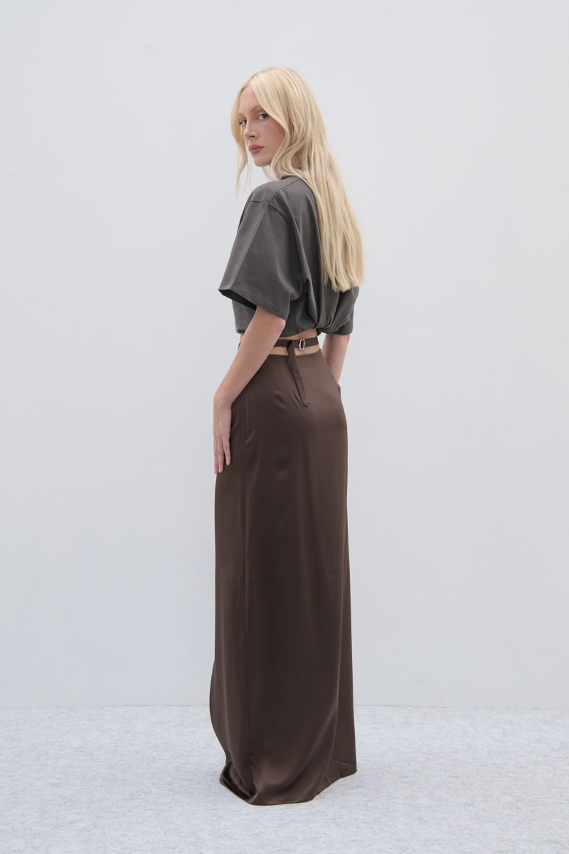 Veil Skirt - Chocolate