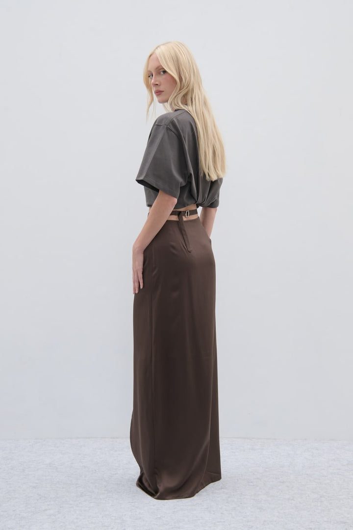 Veil Skirt - Chocolate