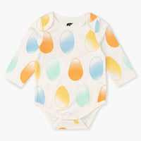 Long Sleeve Jack + Jill Bodysuit - Easter Eggs