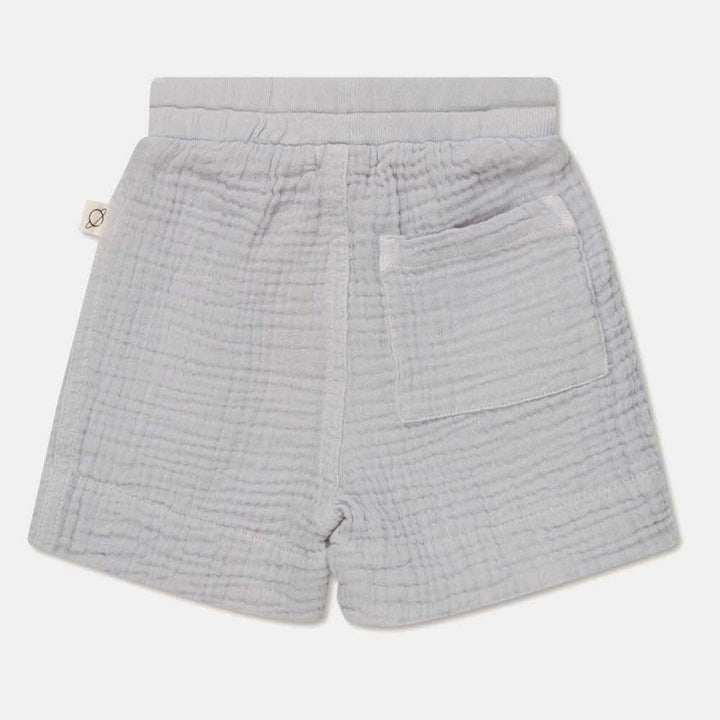 Gauze Baby Bermuda Shorts - Soft Grey Shorts My Little Cozmo 