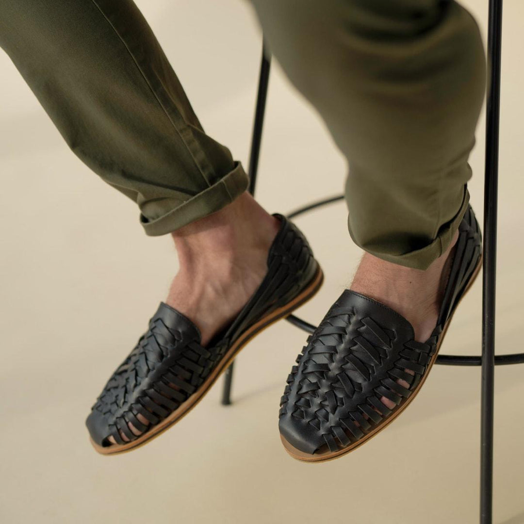 Men's Huarache Sandal - Black