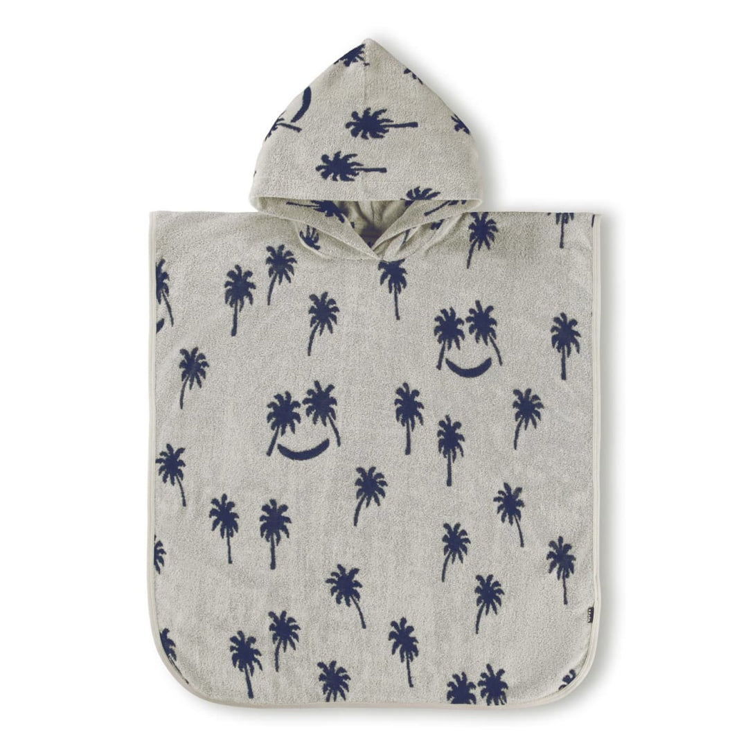 Beach Cover Up - Palm Blue