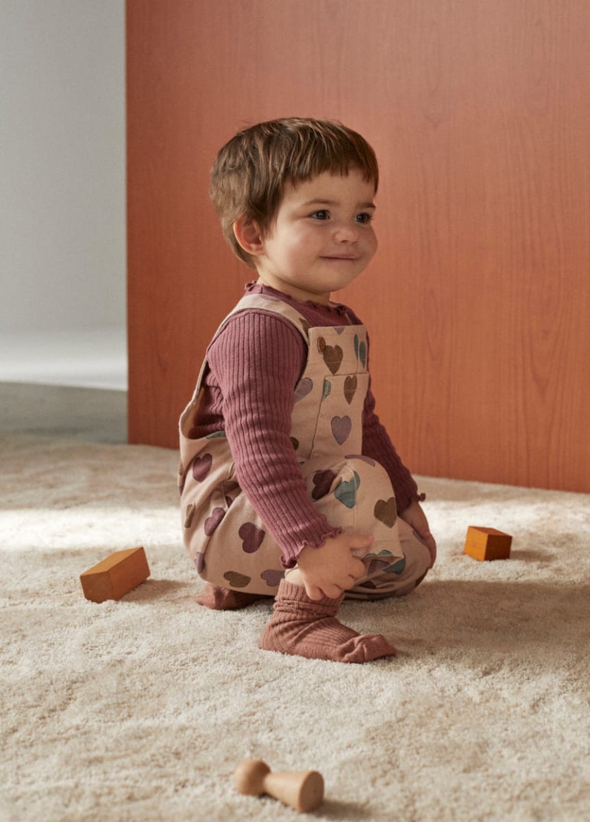 Classic Betsy Baby Tee - Wild Ginger