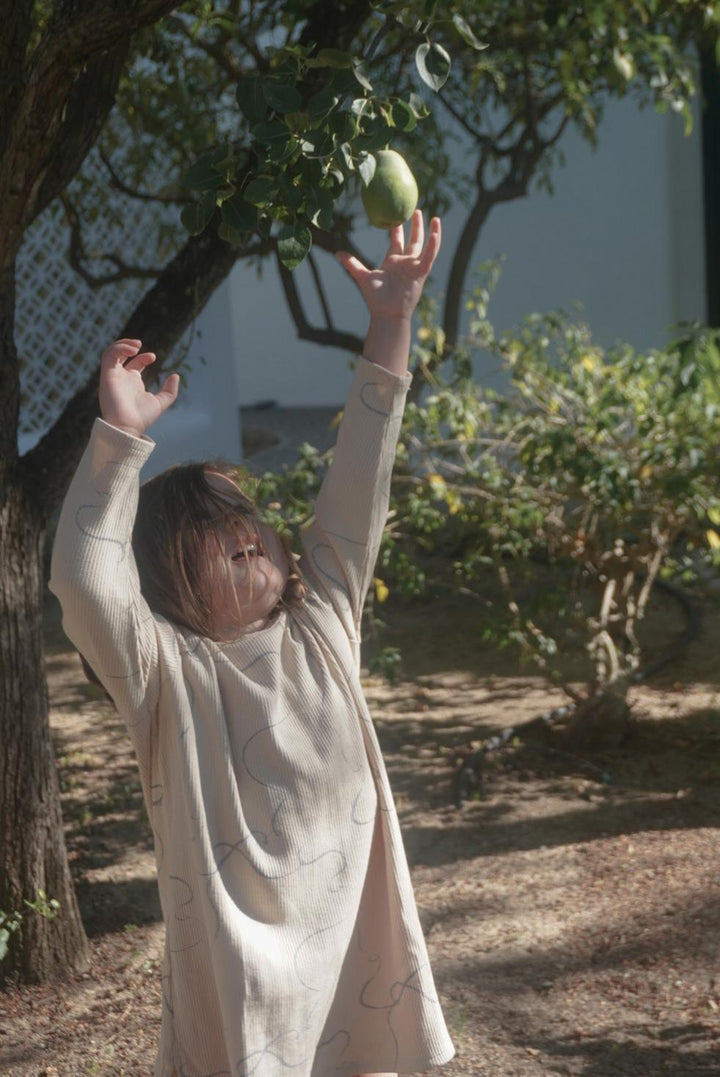 Organic Pima Cotton Kids Dress - Breeze