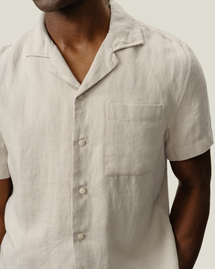 Camp Shirt - Bone Twill
